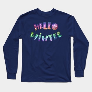 Hello Winter Long Sleeve T-Shirt